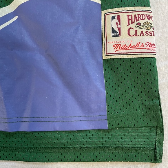 Mitchell and Ness Hardwood Classic Milwaukee Bucks #34 Ray Allen Jersey - Picture 6 of 10